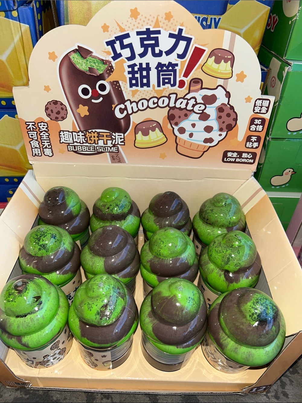 3 Bubble slimes
